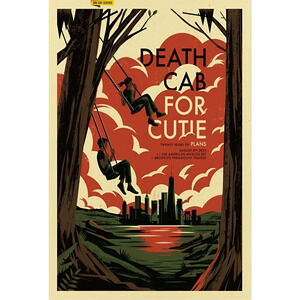 Death Cab For Cutie Aug 8 2025 Brooklyn Paramount In Brooklyn Ny Poster
